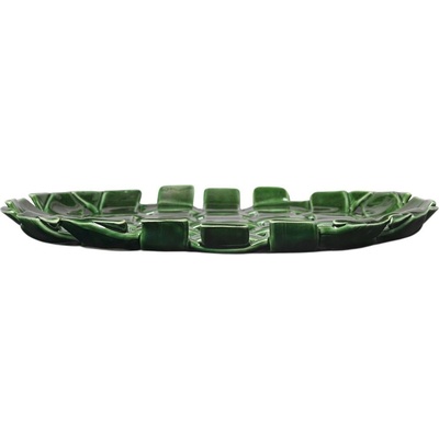 Ferm Living Чиния за сервиране Plait 30 см изумрудена (1104269919)