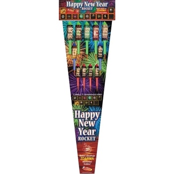 Rakety Happy New Year set 11 ks