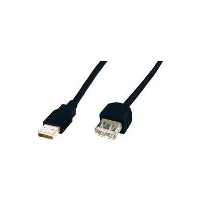 Digitus AK-300202-030-S USB 2.0, prodlužovací, 3m, černý