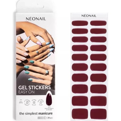 Neonail Easy On Gel hybridné nálepky na nechty M05