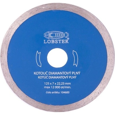 Lobster Kotouč diamantový 180 mm 104602