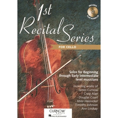 1st RECITAL SERIES + CD violoncello sólový sešit