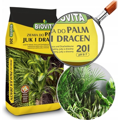 BIOVITA Substrát na palmy a zelené rastliny 20 l