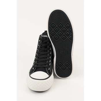 KARL LAGERFELD Високи кецове Karl Lagerfeld KAMPUS MAX III в черно KL60655 (KL60655.900)