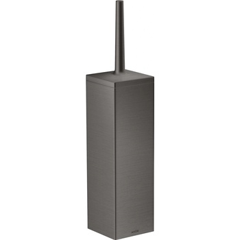 Axor Universal Rectangular WC kefa nástenná verzia kartáčovaný čierny chróm 42655340