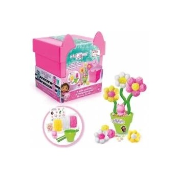 EPEE Plastic mass Cat Cottage Gabi - Cats poodle with surprise, pink (foam mass)