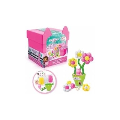 EPEE Plastic mass Cat Cottage Gabi - Cats poodle with surprise, pink (foam mass)