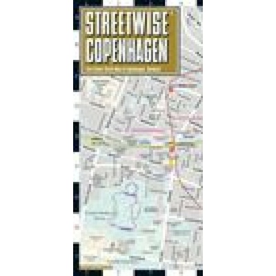 Streetwise Copenhagen Map: Laminated City Center Street Map of Copenhagen, Denmark