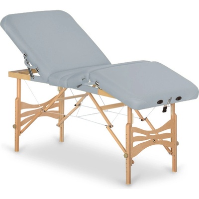 Habys Skládací masážní lehátko Xena Barva: světle šedá 29 Vinyl Flex, Velikost a barva rámu: 180x70cm buk světlý 180 x 70 cm 20,2 kg 6 barev