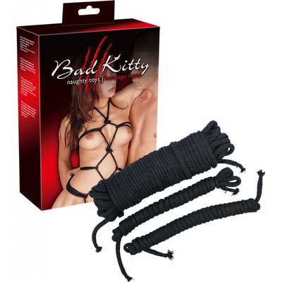 3 - dielna sada bandážnych zväzovacích lan Naughty Toys