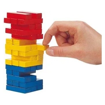 Image 1 of Goki - Балансна кула цветна - Дженга (HS973)