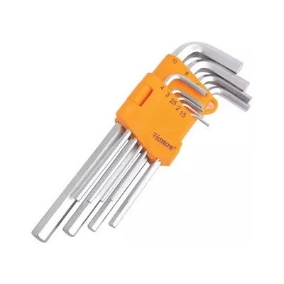 Hoteche Sada predĺžených imbusových kľúčov 1,5-10 mm 9-dielna HT260209