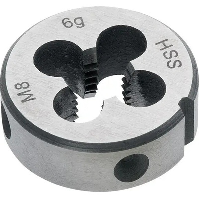 Závitořezná kruhová čelist HSS - pravý závit M 30 mm, EN 22 568, 6g