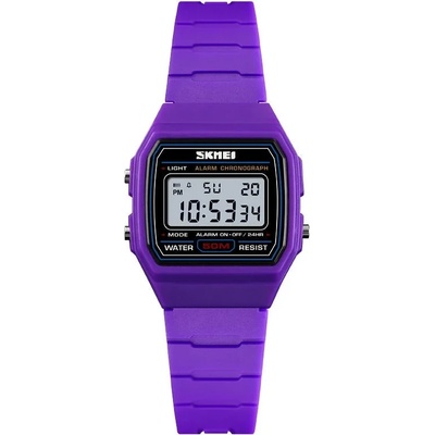 Skmei Детски часовник SKMEI Classic Sport, Лилав (SKMEI-1460-PURPLE)