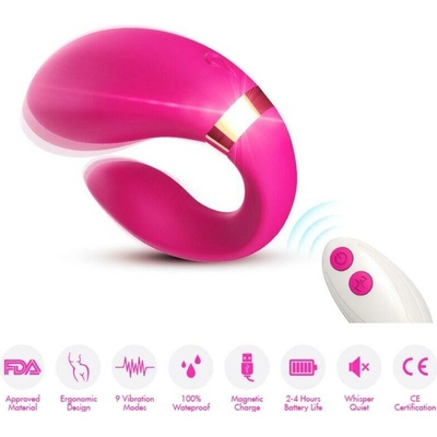 Armony Crescent For Couples Remote Control Fuchsia