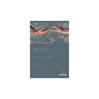 Eurocom Акварелен пад Creative Art А3 300г 12л