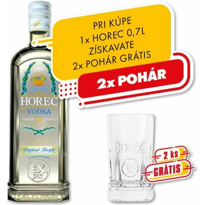 Excelsior Horec Vodka 40% 0,7 l (čistá fľaša)