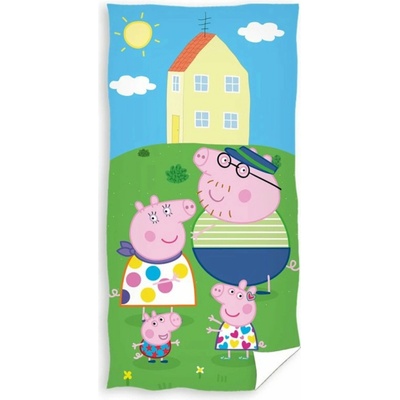 Carbotex Prasiatko Peppa Osuška 140 x 70 cm