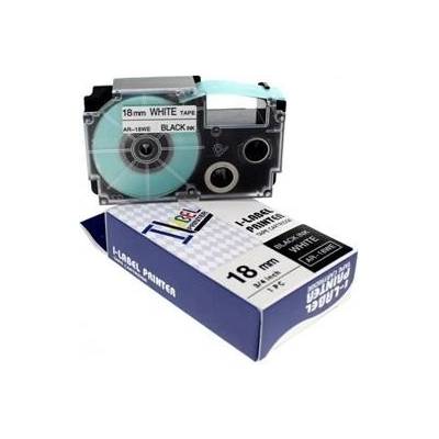 ALLPRINT Xerox páska s Casio XR-18WE1, 18mm x 8m, černý tisk / bílý podklad - kompatibilní