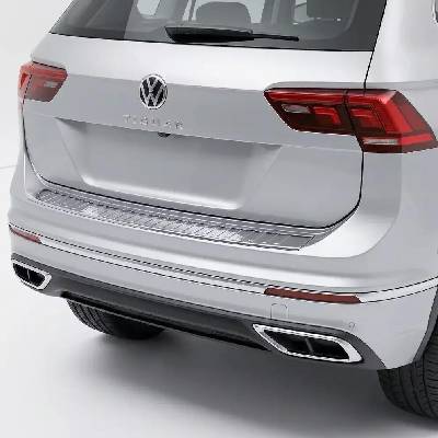 Omtec Nerezový leštený kryt hornej hrany zadného nárazníka VW Tiguan 2024+