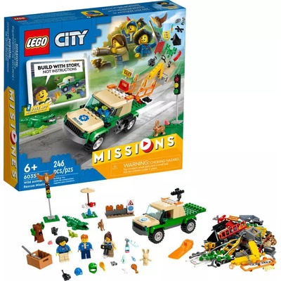 LEGO® City 60353 Záchranné mise v divočině