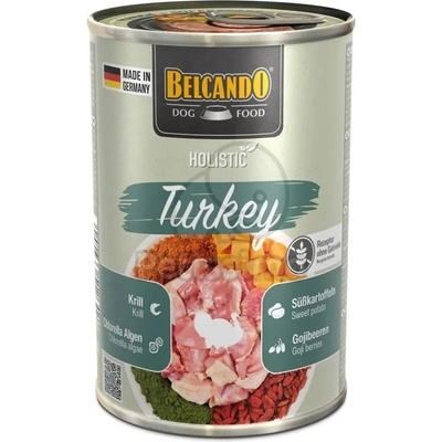 BELCANDO Holistic консерва за кучета - пуйка 6 x 400 г