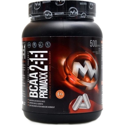 MaxxWin BCAA PROMAXX 2:1:1 500 kapsúl