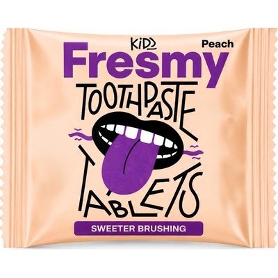 Fresmy Kids Peach detská v tabletách 2 ks