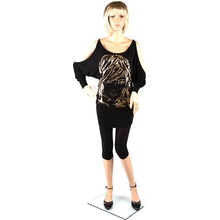 Dámská figurína, manekýna v tělové barvě F8