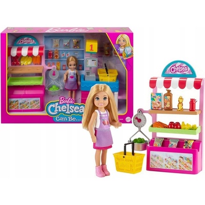 Barbie Chelsea a obchod s potravinami