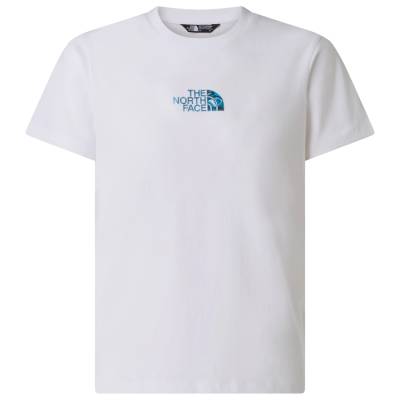 Тениска The North Face Boy's Liquid Logo Reg S/S Tee T-shirt - White - размер M (704-5971-0213)