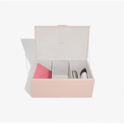 Stackers Blush Pink & Gold Medium Storage Box růžová 75642