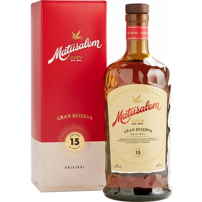 Matusalem Gran Reserva 15 2023 Rum 40% 0,7 l (karton)