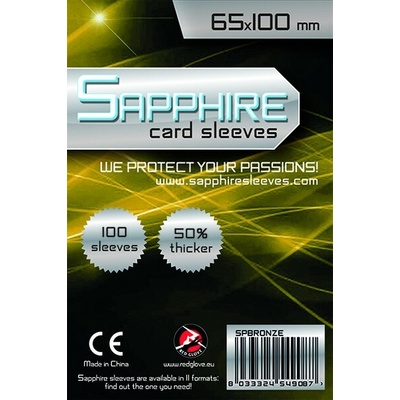 Red Glove Obaly na karty Sapphire Bronze 100 ks