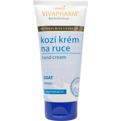 Vivaco Vivapharm Kozí krém na ruky a nechty v tube 100 ml
