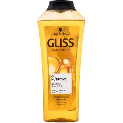 Schwarzkopf Gliss Oil Nutritive Shampoo 250 ml регенериращ шампоан за дълга коса с разцепени краища за жени