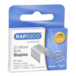 Rapesco Скоби, 21/4, поцинковани, rapesco 1367 (1367)