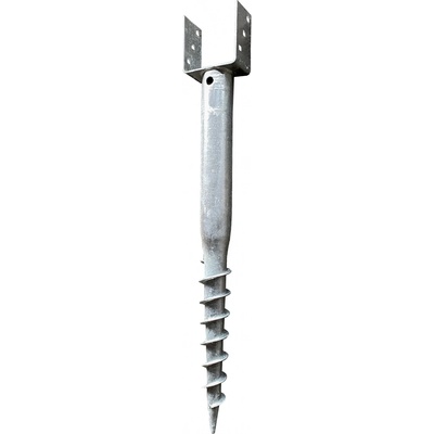 Zemní vrut typ U na dřevostavbu - délka 900mm, průměr 120mm