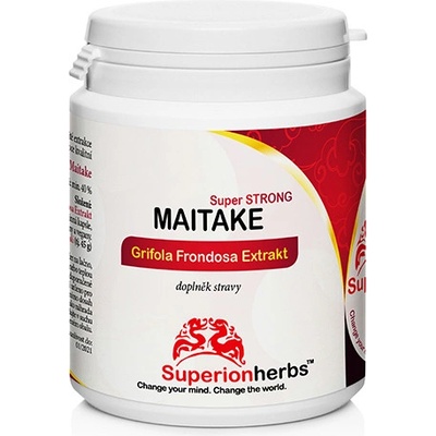 Superionherbs Maitake Trsnatec lupenitý 90 kapslí