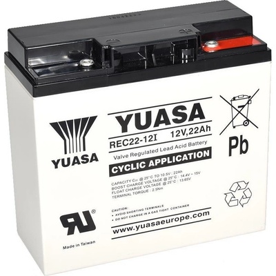 YUASA REC22-12I 12V 22Ah – Zboží Mobilmania