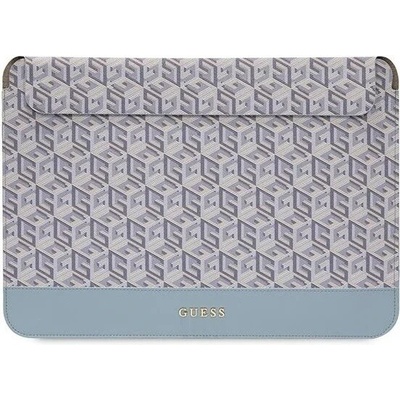 Guess pouzdro GUCS16HGCFSEB 16" modré GCube pruhy