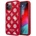 GUESS Калъф за телефон Guess GUHCP12LLSPEWRE Peony Collection за Apple iPhone 12 Pro Max, червен (GUE001327)