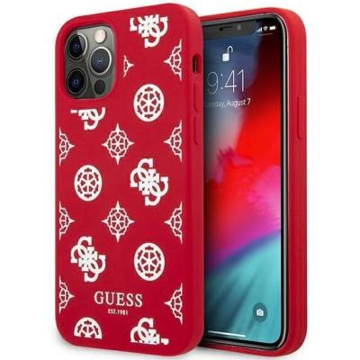 GUESS Калъф за телефон Guess GUHCP12LLSPEWRE Peony Collection за Apple iPhone 12 Pro Max, червен (GUE001327)