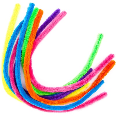 DP Craft Chlupaté drátky neonové 50 cm, 25 ks 50 cm, 8 ks