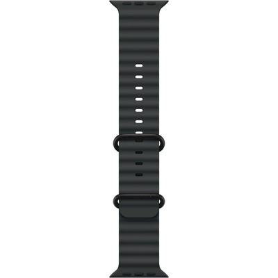 Каишка от Apple за Apple Watch 49mm Band: Black Ocean Band - Black Titanium Finish (MYPD3ZM/A)