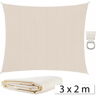 Malatec 10191 3 x 2 m smetanová – Zboží Dáma