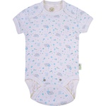 Bio Baby Бебешко боди с къс ръкав Bio Baby - Органичен памук, 62 cm, 3-4 месеца (97220124) - baby