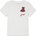 GUESS Бяла тениска с джоб и мече за мини момче Guess