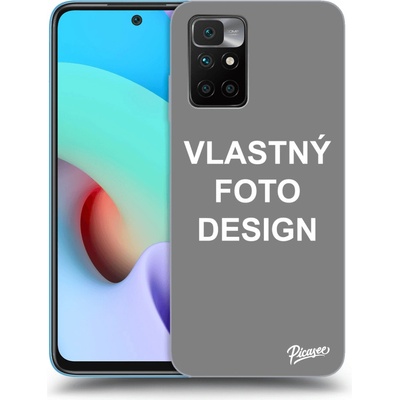 Púzdro Picasee silikónové Xiaomi Redmi 10 (2022) - Vlastný design/motiv čiré