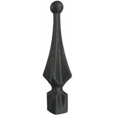 neuvedená Hrot kovaný h115, b22x22, n17,5x17,5mm